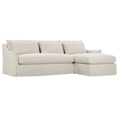 Moreau Slipcovered Sectional - LC Design Co. Shoppe