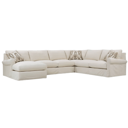 Aberdeen Slipcovered Sectional - LC Design Co. Shoppe