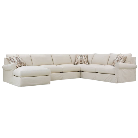 Aberdeen Slipcovered Sectional