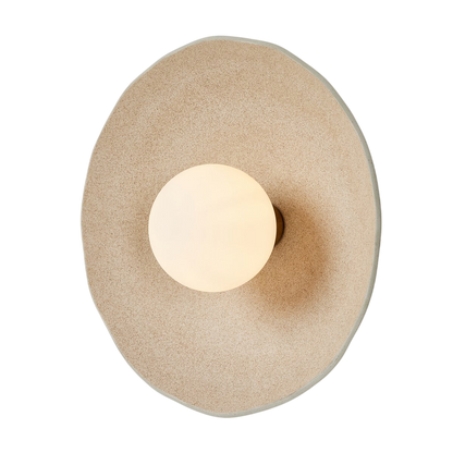 Organic Ceramic Sconce