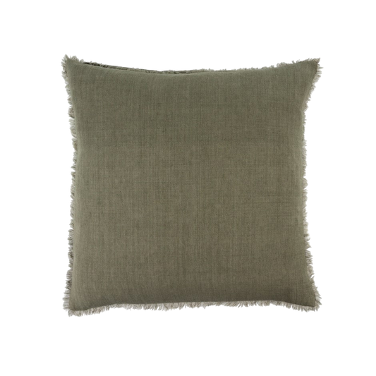Lina Linen Pillow - Laurel