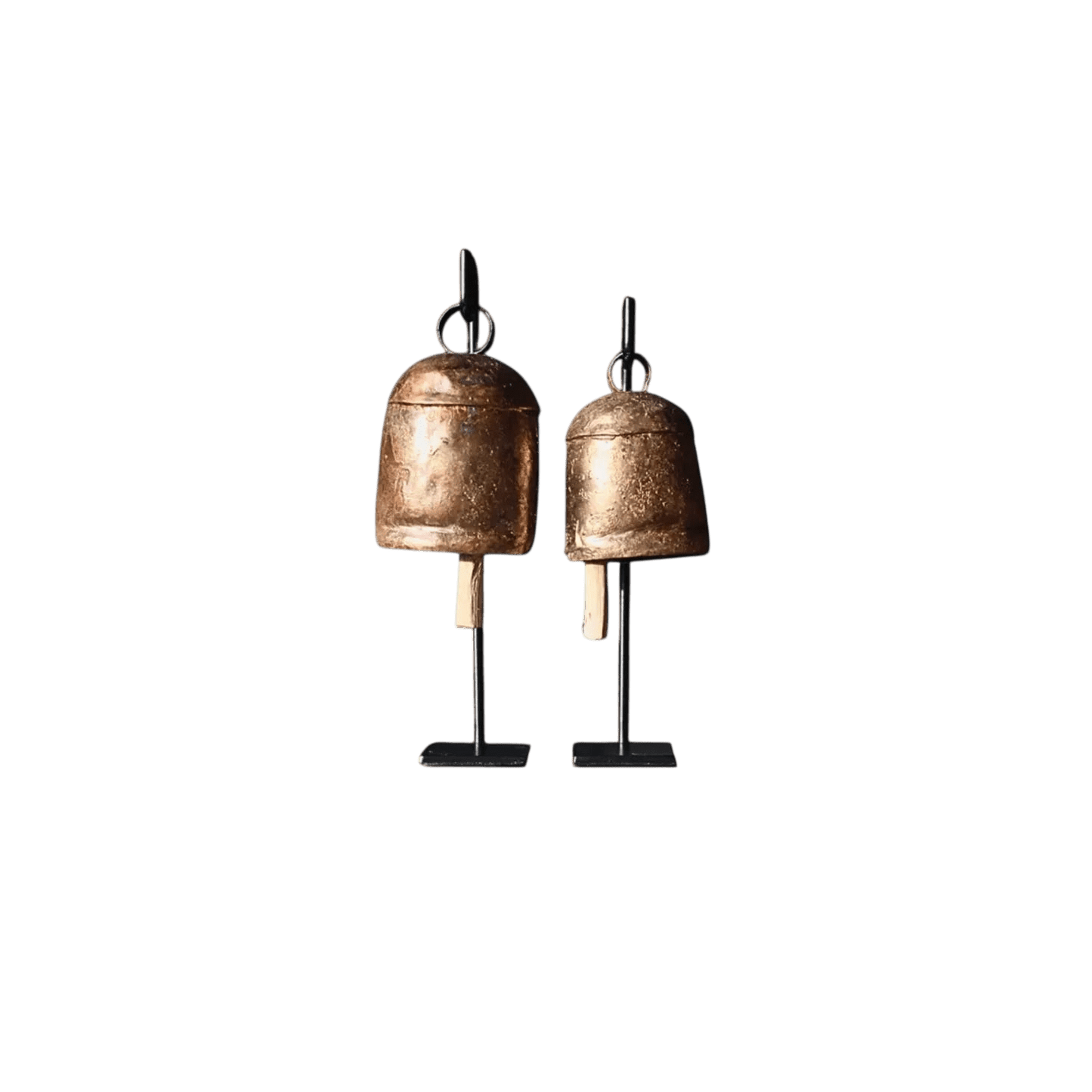 Vintage Inspired Iron Bell Stand - LC Design Co. Shoppe