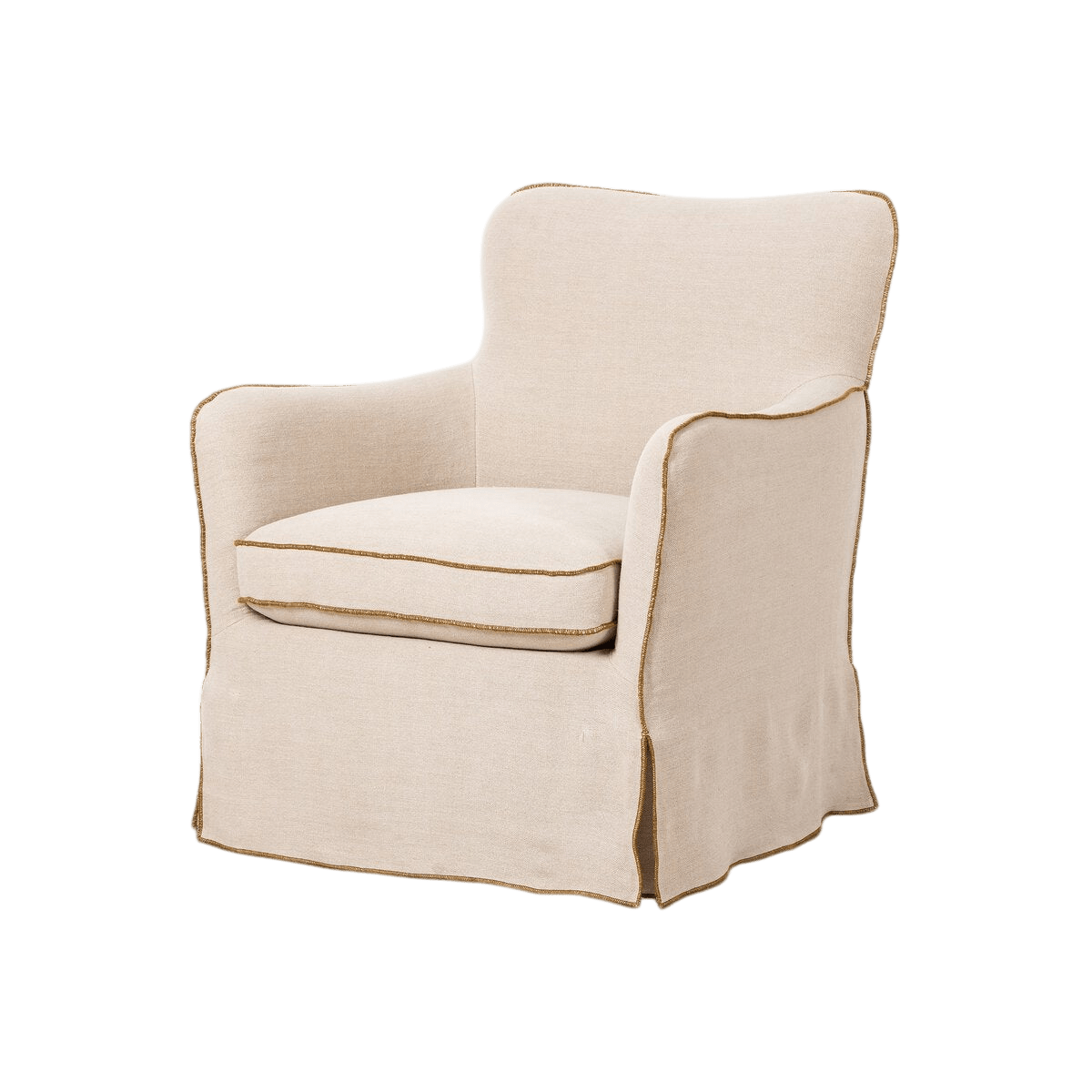 Devon Slipcover Swivel Chair - LC Design Co. Shoppe
