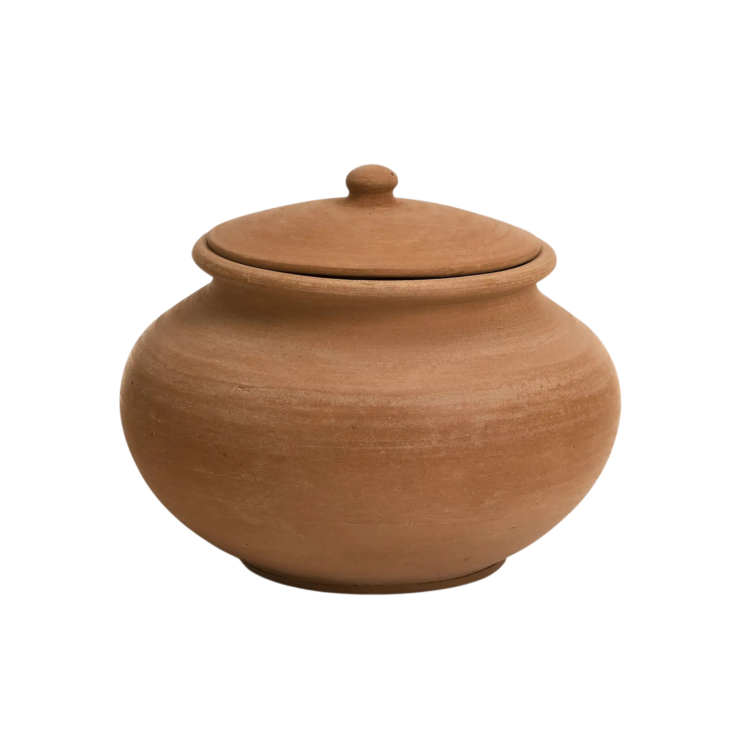 Terracotta Clay Canister
