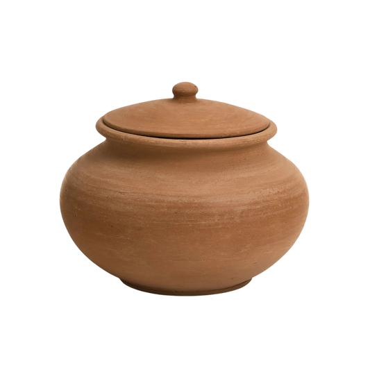 Terracotta Clay Canister