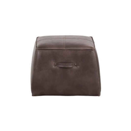 Asher Ottoman-Havana Dark Brown