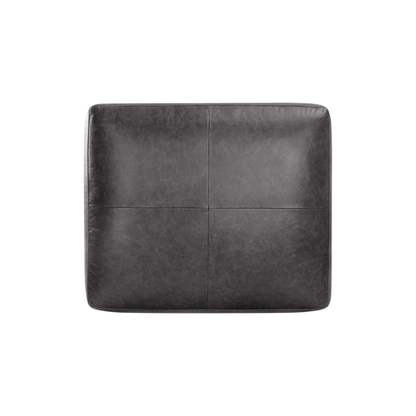 Wendy Modular-Ottoman-Marseille Black Leather