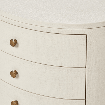 Amelia Oval Nightstand - LC Design Co. Shoppe