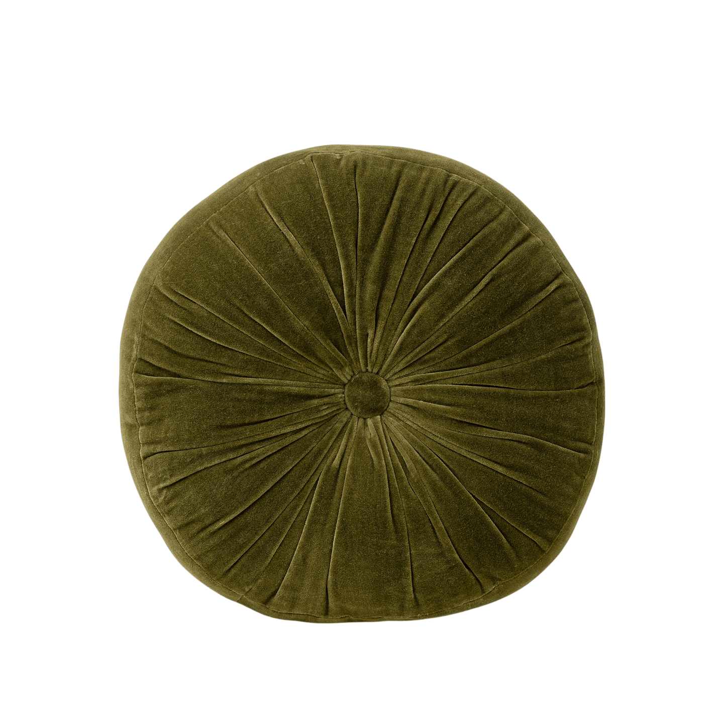 Moss Velvet Tuft Round Cushion - LC Design Co. Shoppe