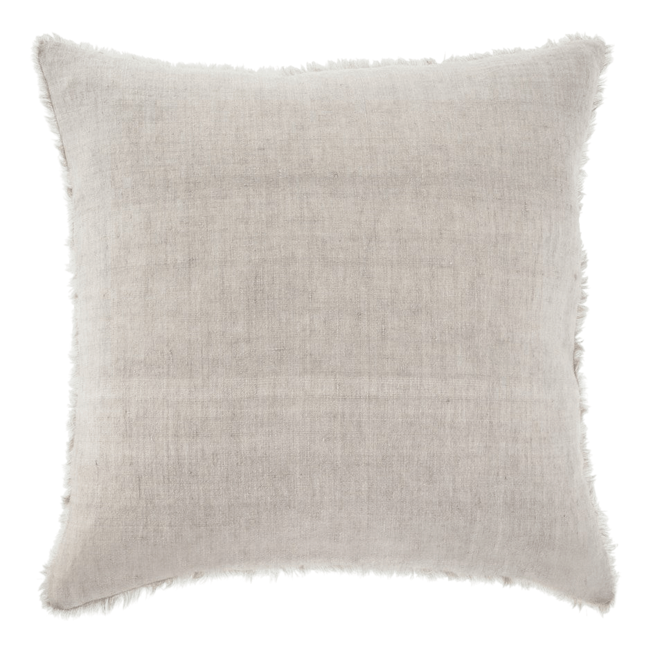 Lina Linen Pillow 24" x 24" - Oat - LC Design Co. Shoppe