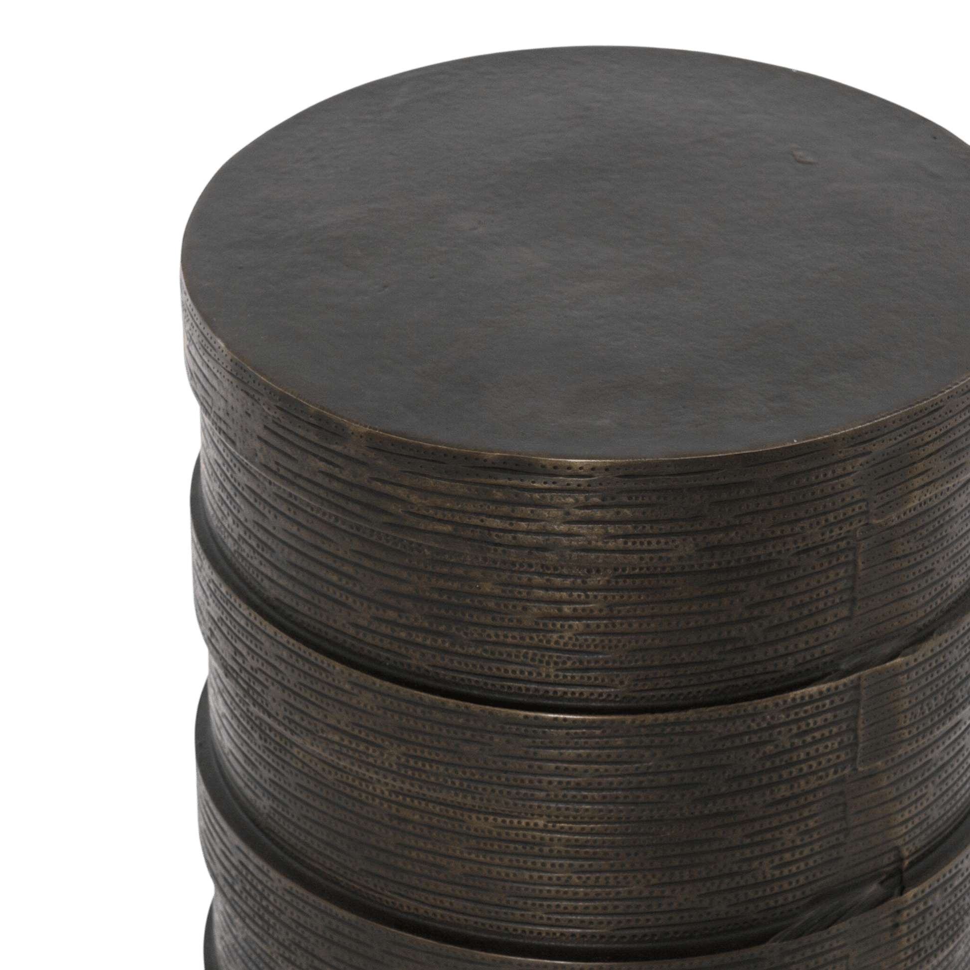 Trello Drum End Table - LC Design Co. Shoppe