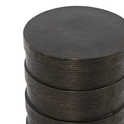 Trello Drum End Table - LC Design Co. Shoppe