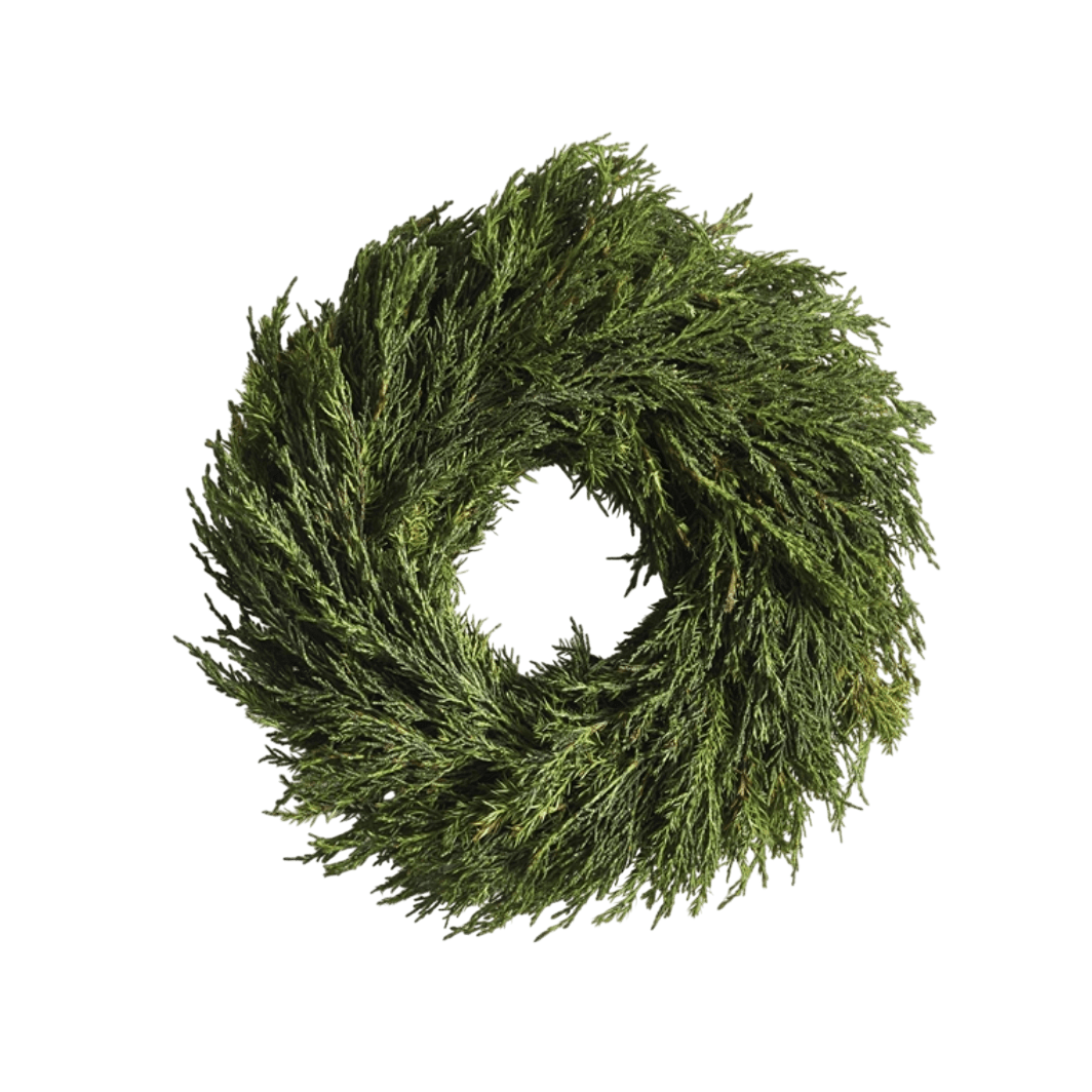 Cypress Wreath - LC Design Co. Shoppe