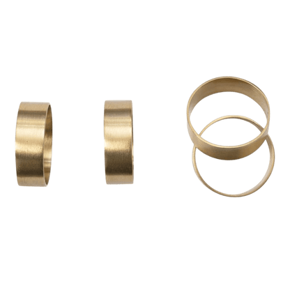 Brass Napkin Rings in Box (Set of 4) - LC Design Co. Shoppe