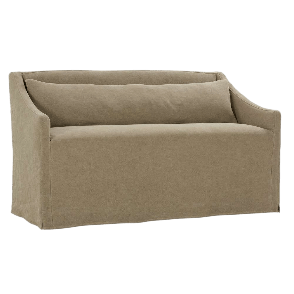 Odette Slipcover Banquette - LC Design Co. Shoppe
