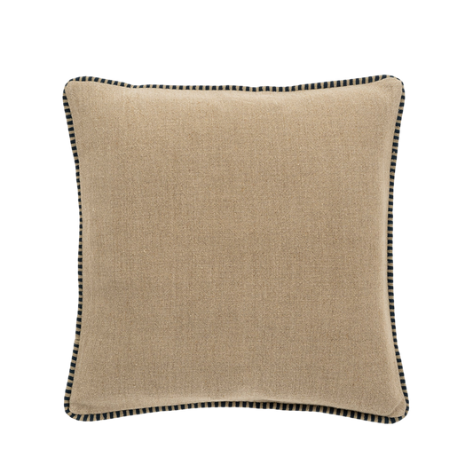 Honfleur Linen Pillow, Indigo