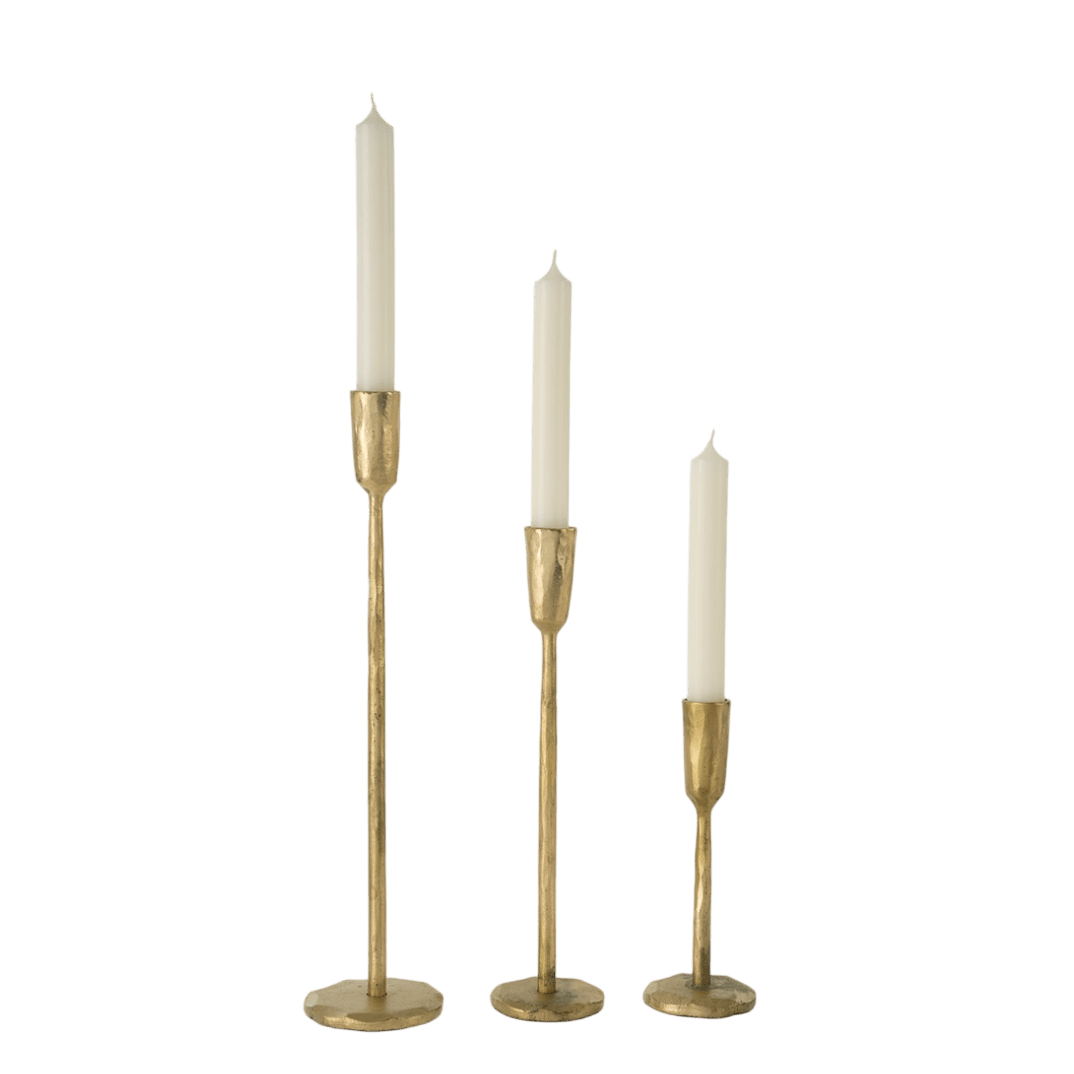 Luna Forged Candlestick Holder - Gold - LC Design Co. Shoppe