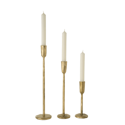 Luna Forged Candlestick Holder - Gold - LC Design Co. Shoppe