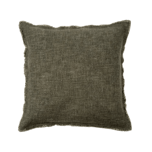 Selena Linen Pillow - Forest - LC Design Co. Shoppe