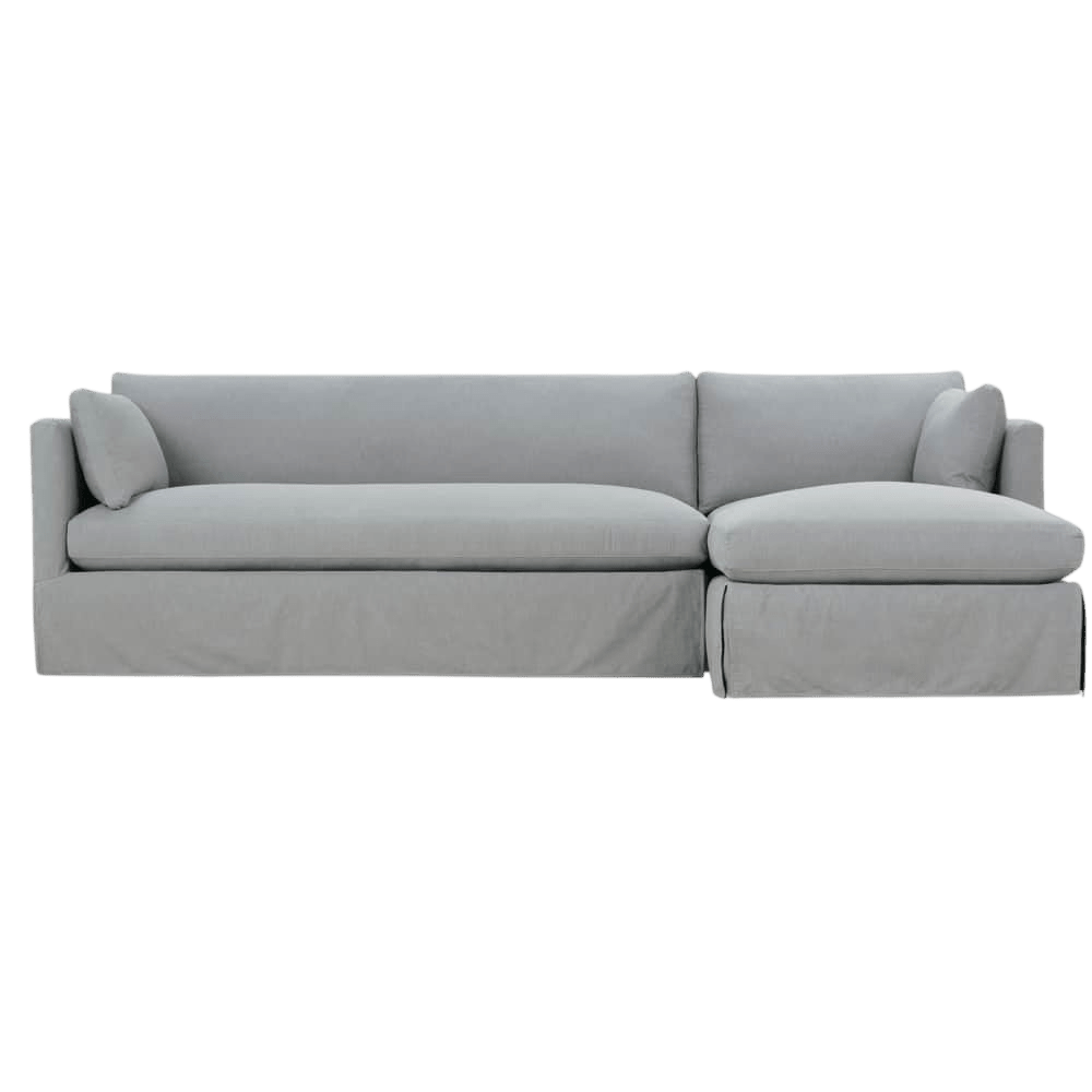 Madeline Slipcovered Sectional - LC Design Co. Shoppe