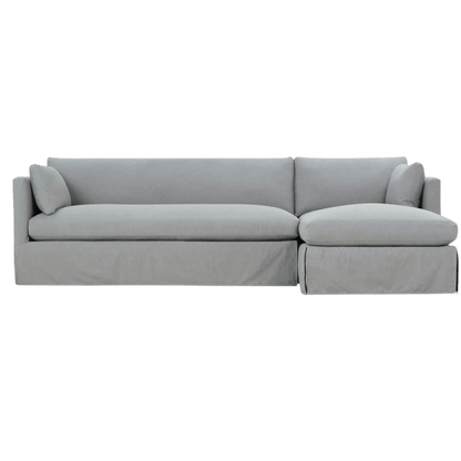 Madeline Slipcovered Sectional - LC Design Co. Shoppe