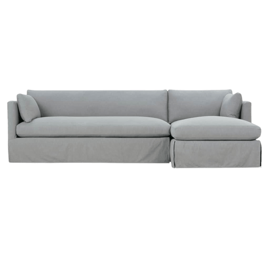 Madeline Slipcovered Sectional - LC Design Co. Shoppe