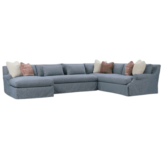 Bristol Slipcovered Sectional - LC Design Co. Shoppe
