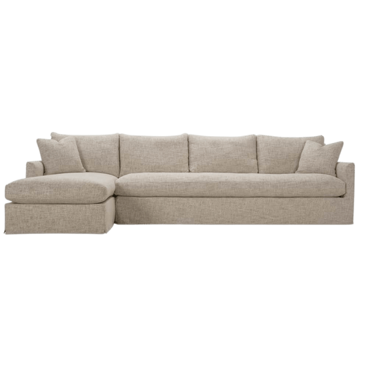Lilah Slipcovered Sectional - LC Design Co. Shoppe