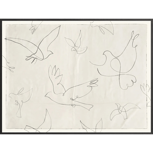 Gestured Flight Art - LC Design Co. Shoppe