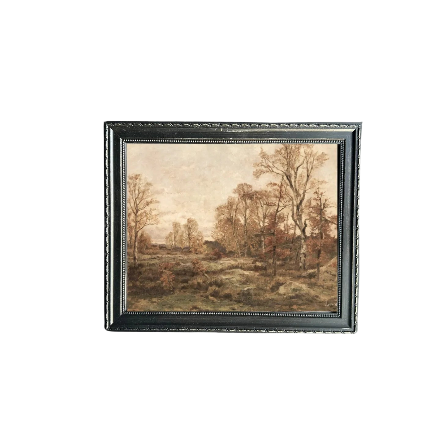French Country Black Framed Art