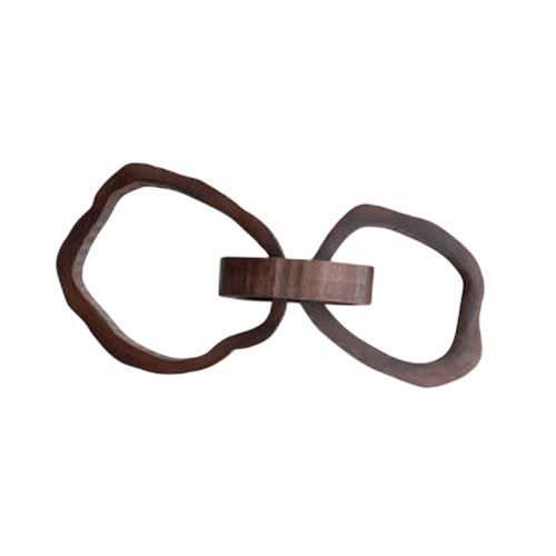 Oversized Acacia Wood Chain - LC Design Co. Shoppe