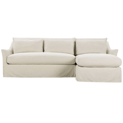 Moreau Slipcovered Sectional - LC Design Co. Shoppe