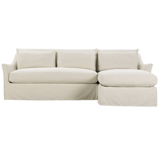 Moreau Slipcovered Sectional - LC Design Co. Shoppe