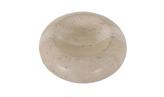 Neso Catchall Natural Travertine - LC Design Co. Shoppe