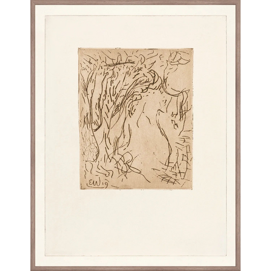 Mezzotint Composition Art