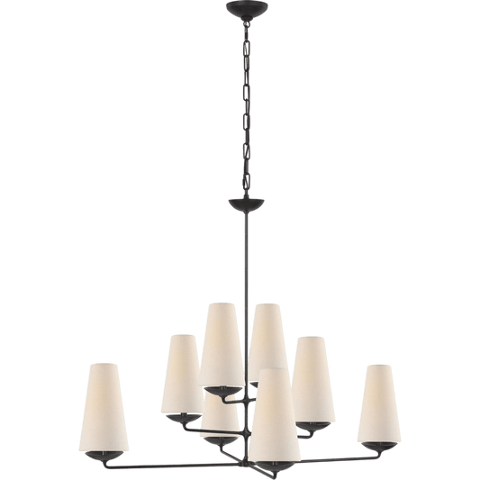 Visual Comfort Fontaine Large Offset Chandelier - LC Design Co. Shoppe