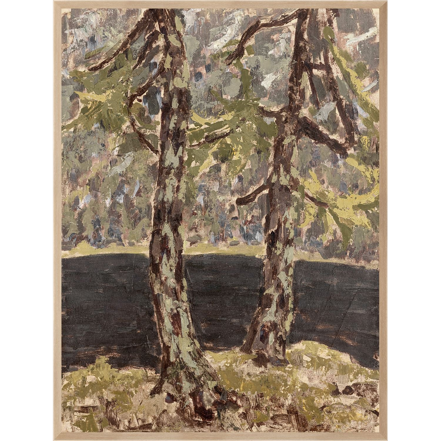 Larch Trees Art