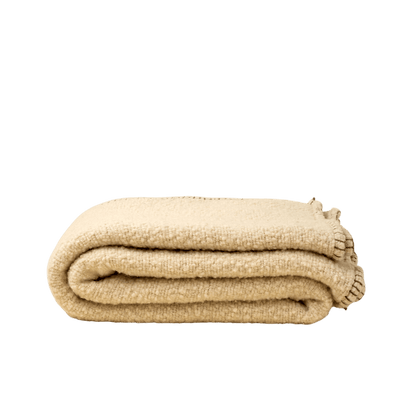 Ivory Stitch Blanket Throw - LC Design Co. Shoppe