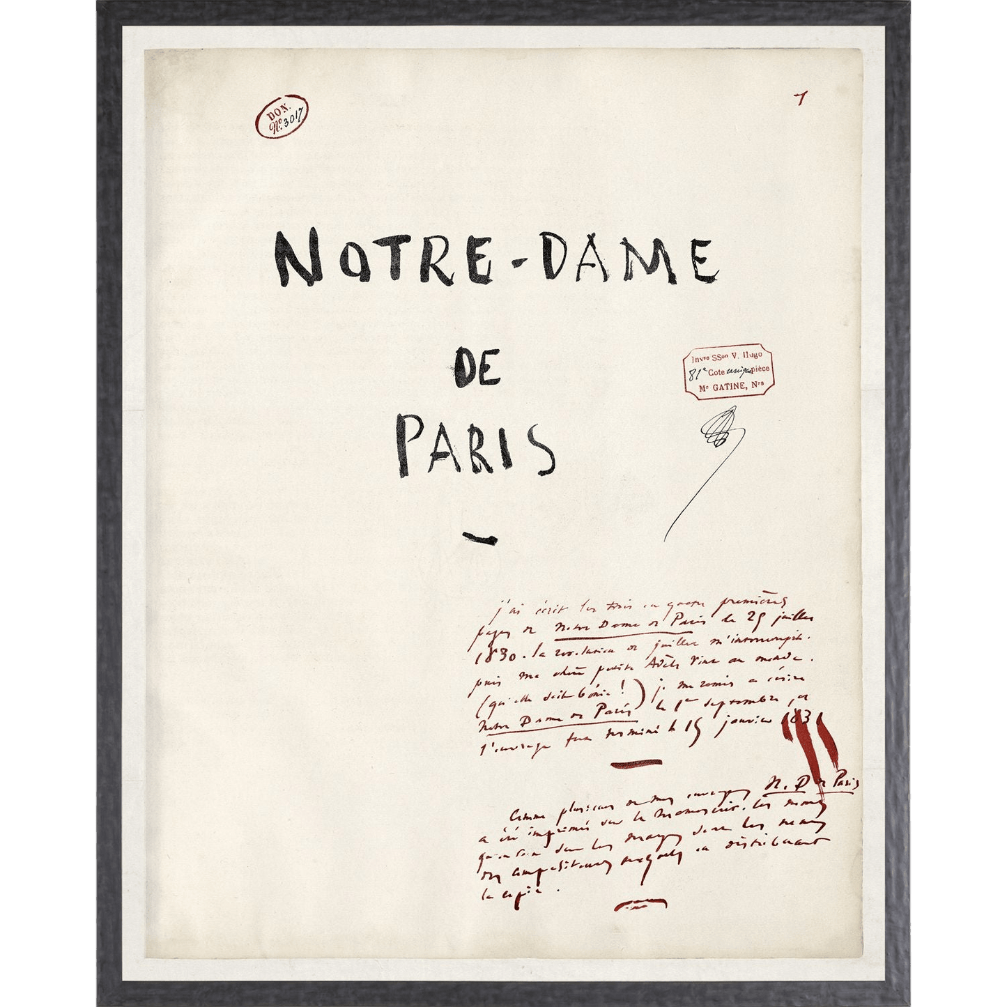 Notre Dame De Paris Art - LC Design Co. Shoppe