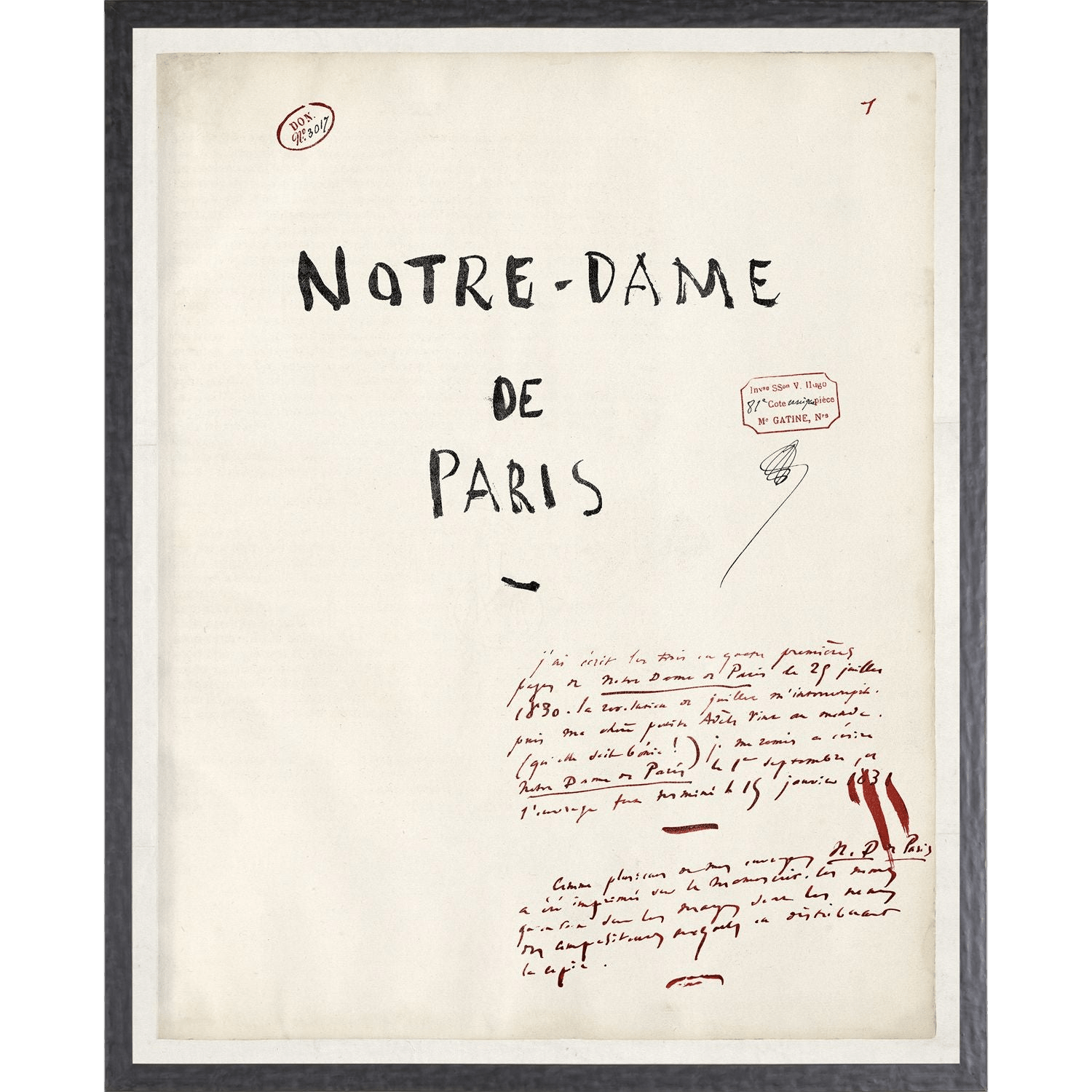 Notre Dame De Paris Art - LC Design Co. Shoppe