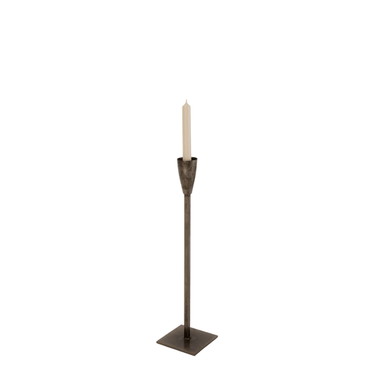 El Grande Candlestick - Silver Small - LC Design Co. Shoppe