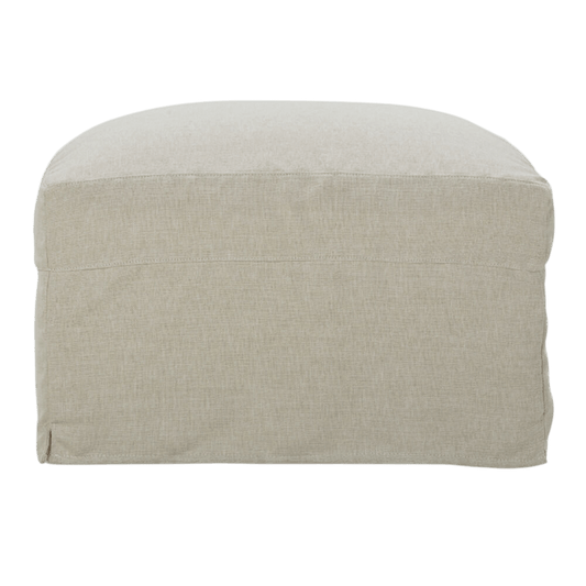 Lindsay Slip Ottoman - LC Design Co. Shoppe