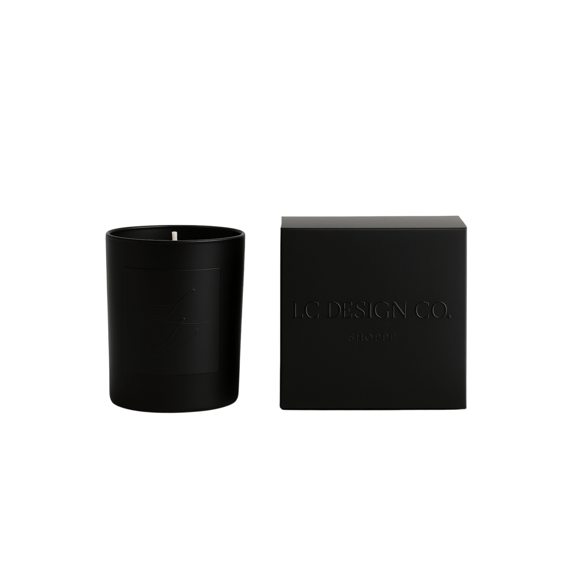 LC Candle - Black - LC Design Co. Shoppe