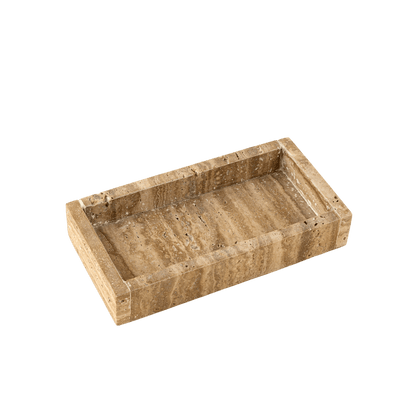 Rectangular Travertine Tray - LC Design Co. Shoppe