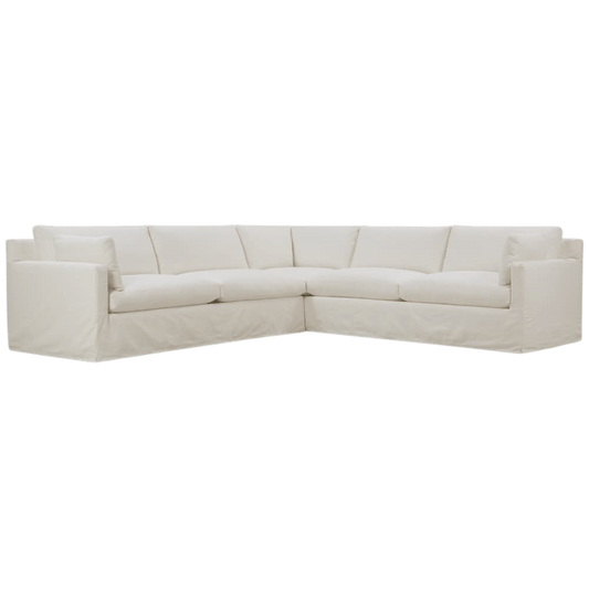 Sylvie Slipcovered Sectional - LC Design Co. Shoppe