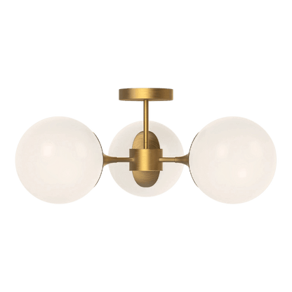 Nouveau 26-in Semi Flush Mount - LC Design Co. Shoppe