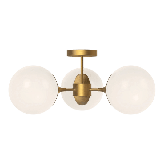 Nouveau 26-in Semi Flush Mount - LC Design Co. Shoppe