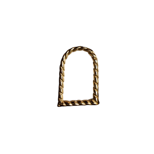 Brushed Brass Photo Frame - Arched