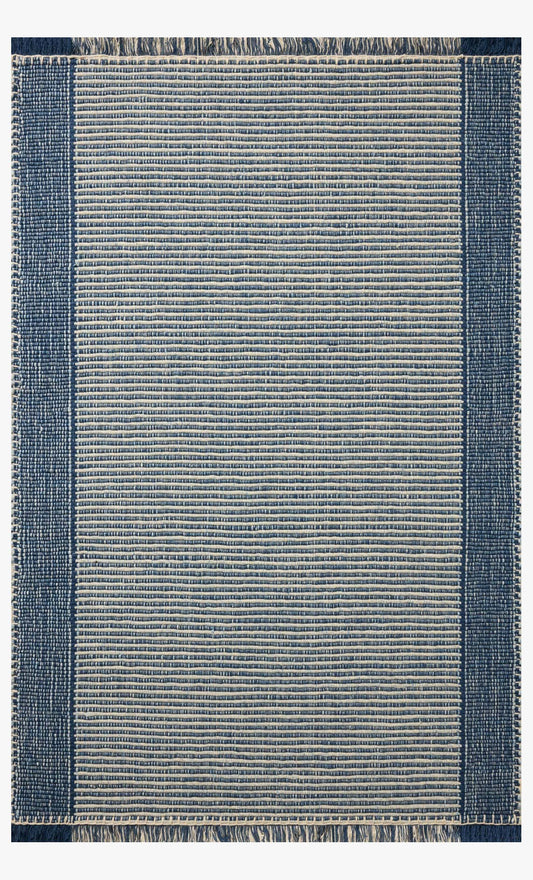 Sigrid Indigo/Ivory Rug - LC Design Co. Shoppe