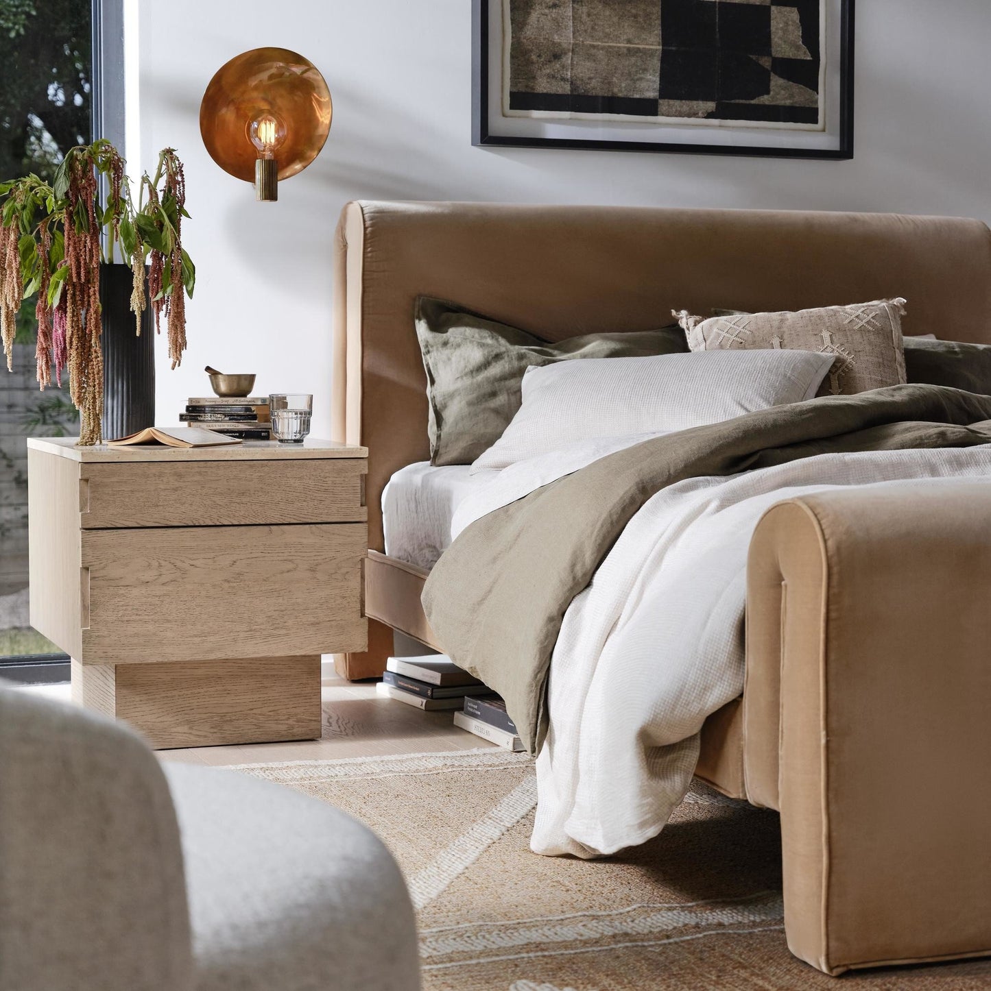 Mitchell Queen Bed - LC Design Co. Shoppe